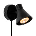 Nordlux Eik vegglampe svart